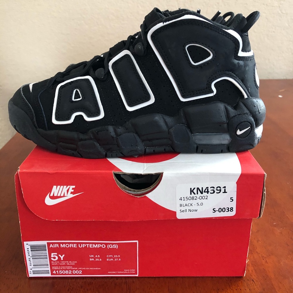 Nike Air More Uptempo Size 5 GS